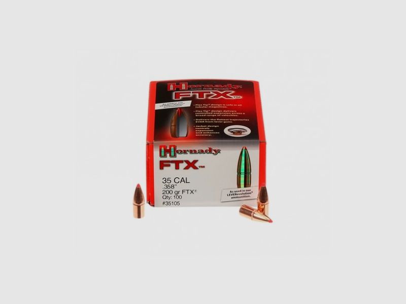 HORNADY FTX-35 KUGELN .358 200 GR FTX® - 100 STK.