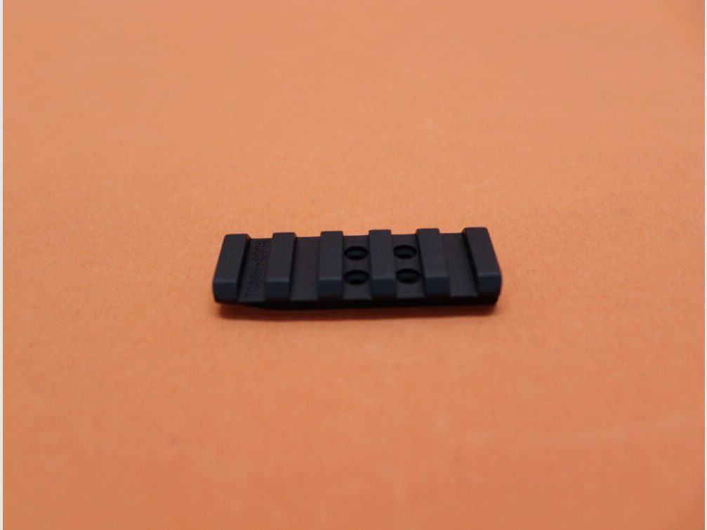 Recknagel Era-Tac Picatinny-Aufsatz (T0905-0008) BL=55mm, zentrisch, Alu schwarz für ERA-Tac Ringe BH=8mm