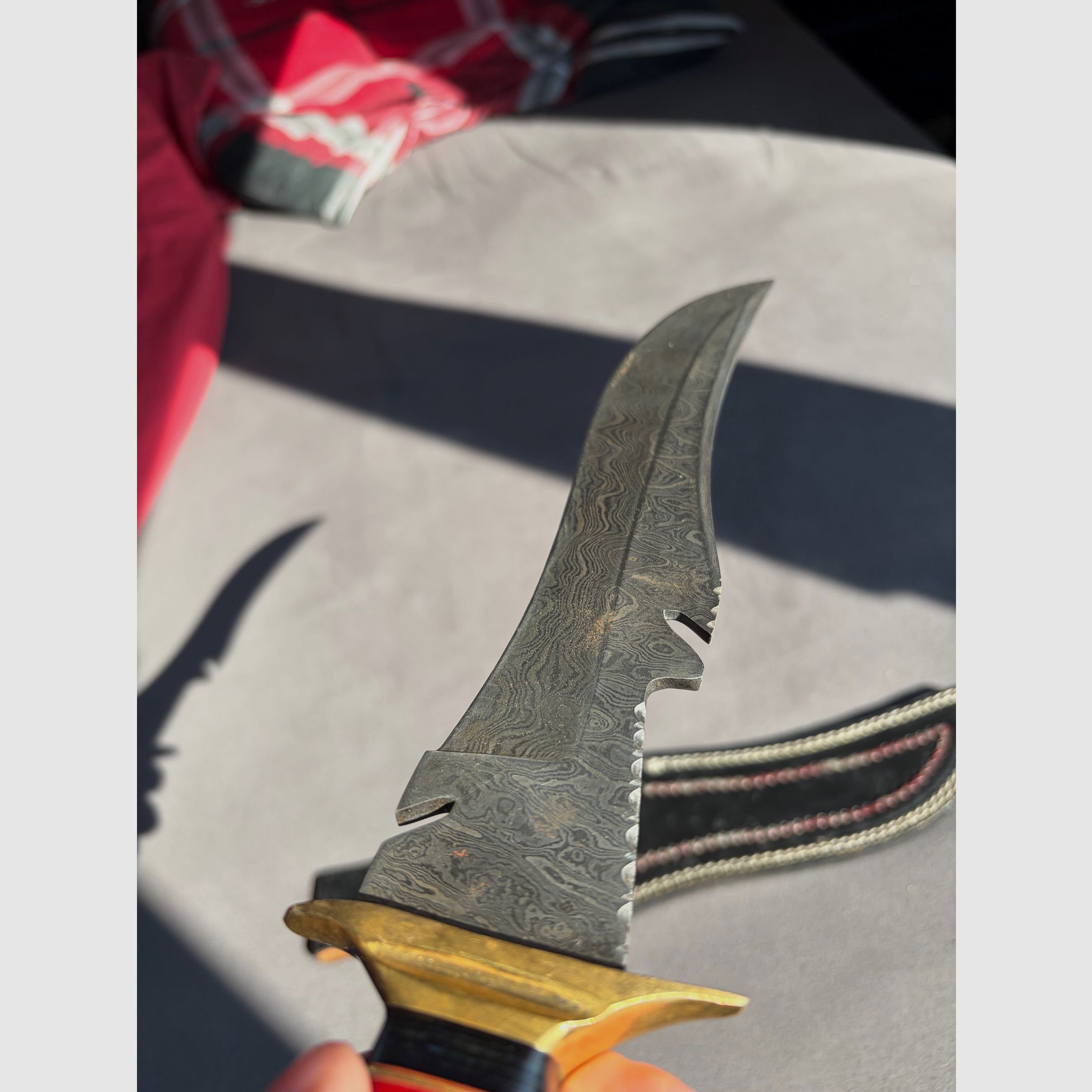 Us Oklahoma Custom Bowie Knife