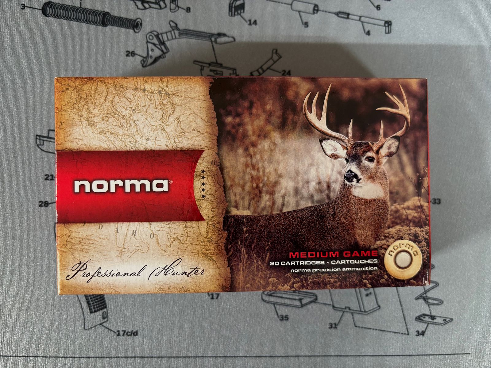 Norma 6,5 Creedmoor Scirocco|| 8,4g / 130gr