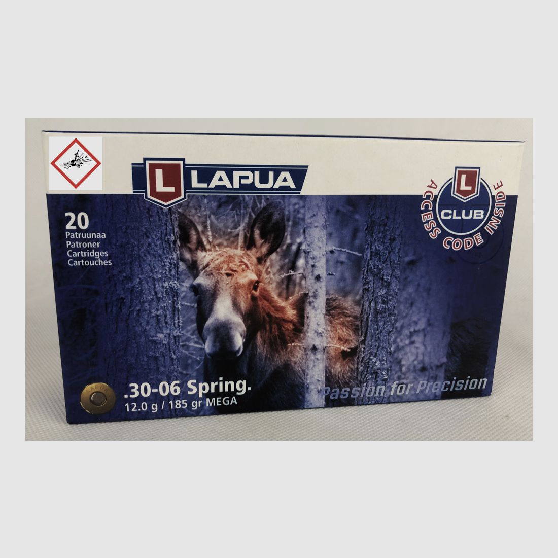 Lapua Büchsenpatrone .30-06 185grs