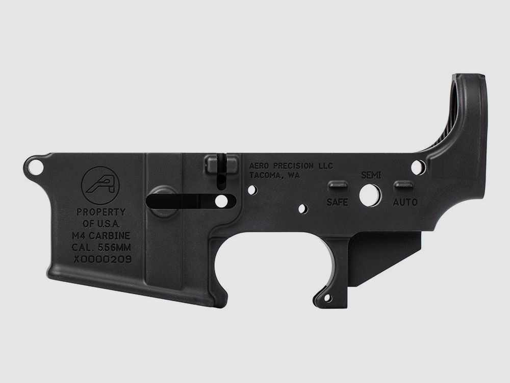AERO PRECISION M4A1 Clone Lower Receiver Stripped * Propriété des États-Unis.*, image 1 sur 2