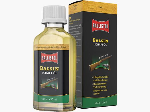 Olio balsin per calci chiaro 50 ml