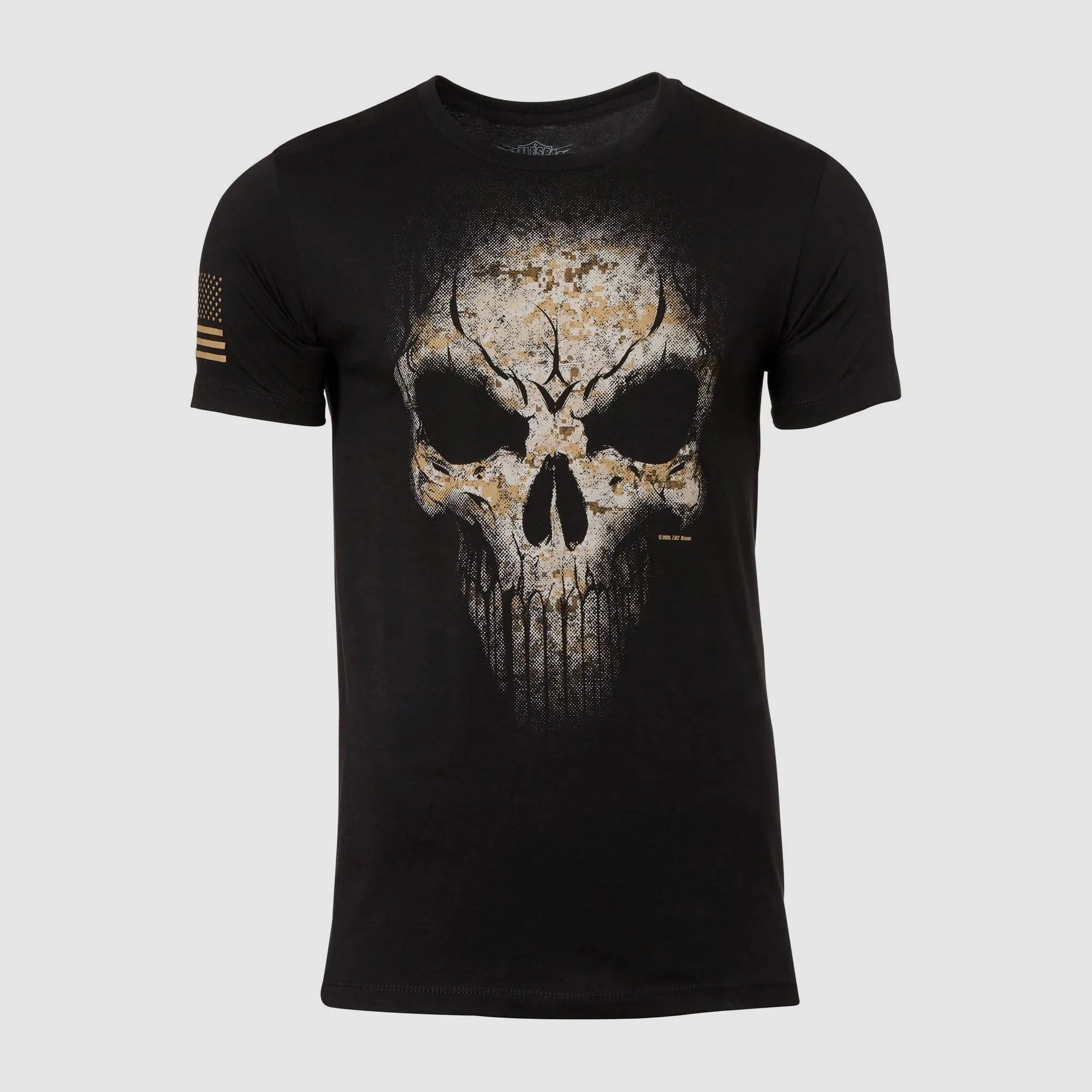 7.62 Design T-Shirt USMC Marpat Skull