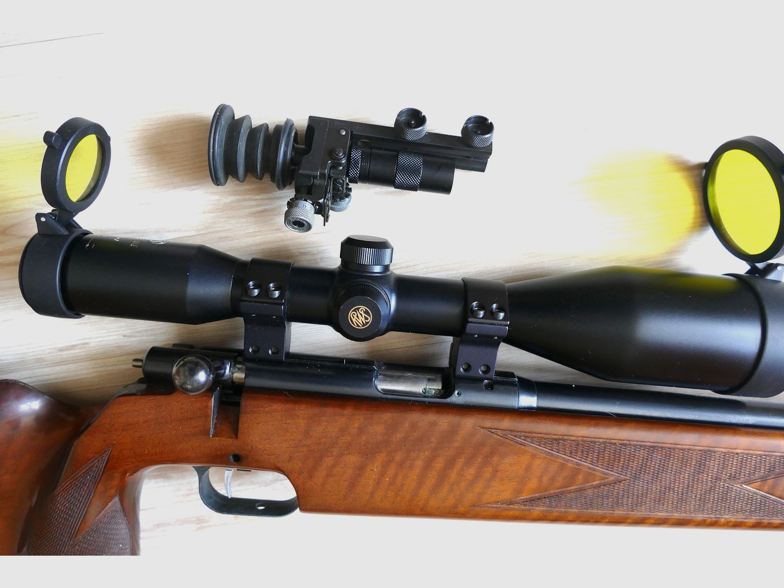   Anschütz – Match 54 Gewehr                im Kaliber .22 (Einzellader)