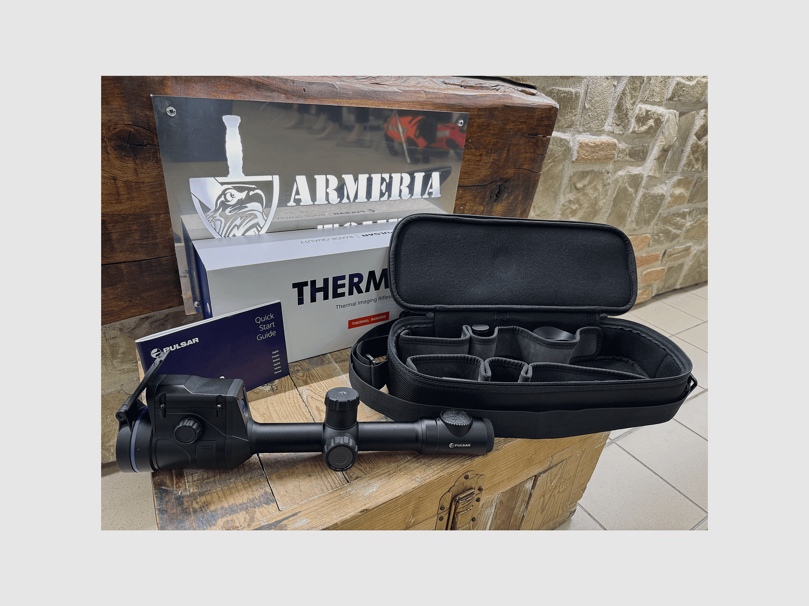 USED – PULSAR – THERMION 2 LRF XG50 INCLUDING SECOND BATTERY, image 5 of 5