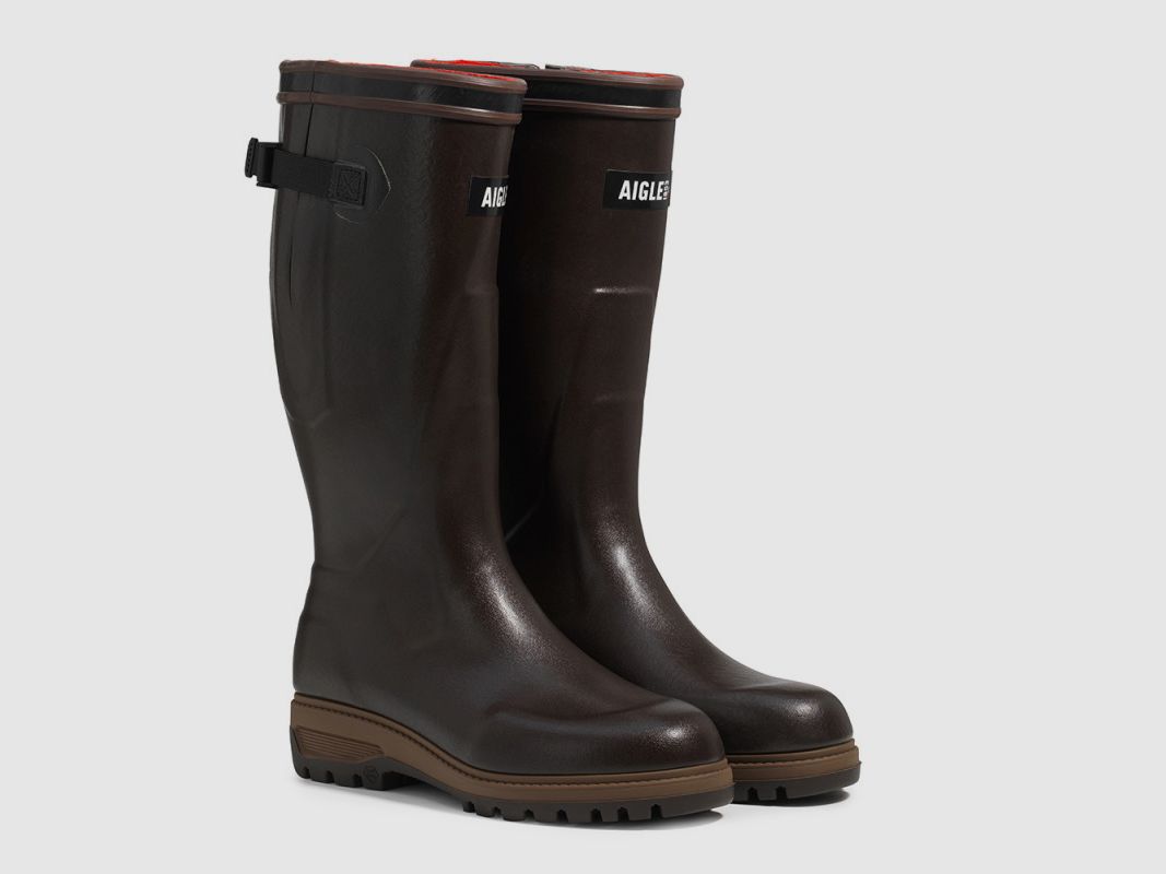 BOTTES AIGLE PARCOURS 3.0 NEOMESH MARRÓN, imagen 1 de 3