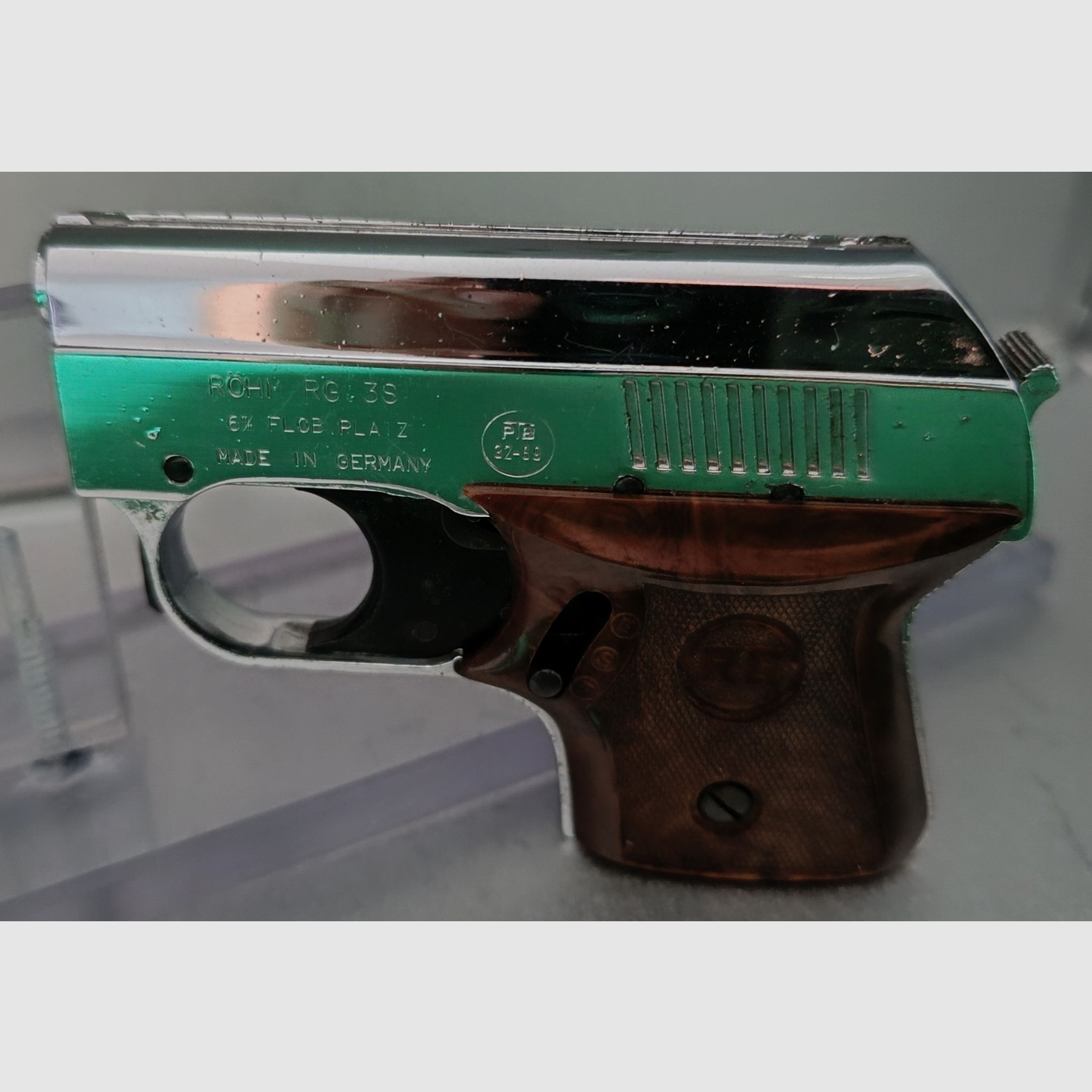 RG 3 Nickel , Chrome, selten 