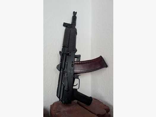 AK74 Deko-Magazin (unbrauchbar/deaktiviert) eingepasst für Gillmann Yunker Co2 AKS-74u  // AKSU Krinkov / russ-guns-de / Tula Plum und Izhevsk