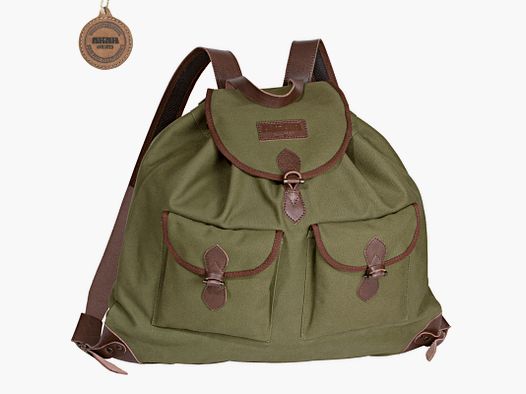 AKAH Canvas Rucksack lautlos