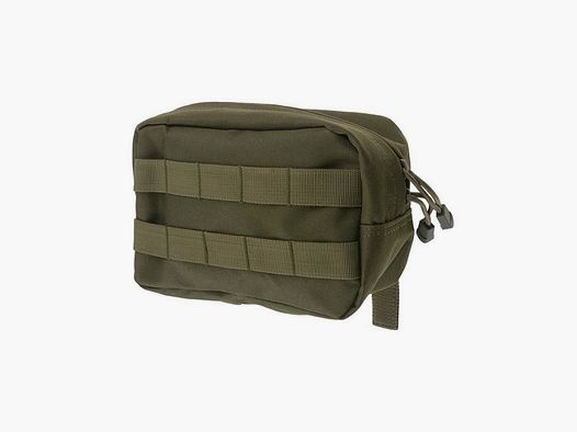 Mittlere horizontale Cargo-Tasche – oliv