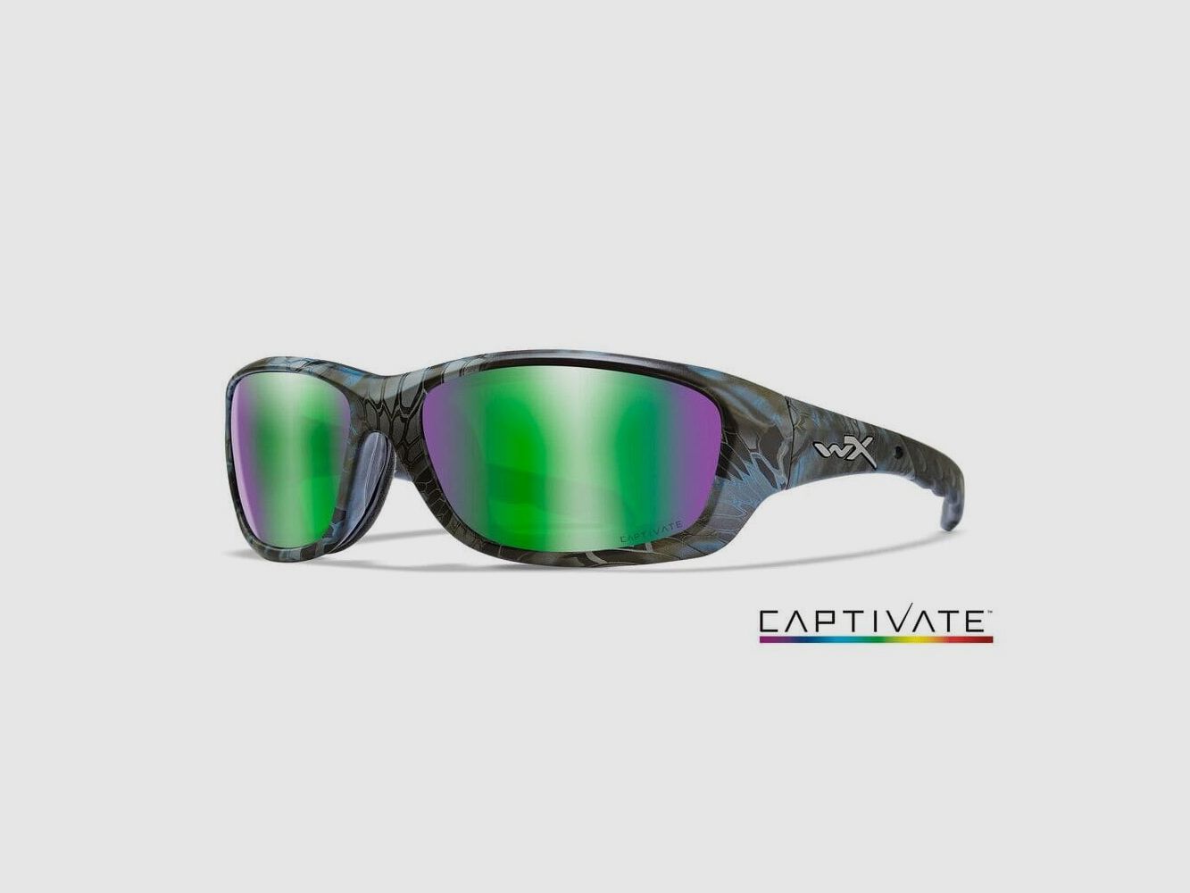 Wiley X Gravity Kryptek Green Sonnenbrille Polarisiert