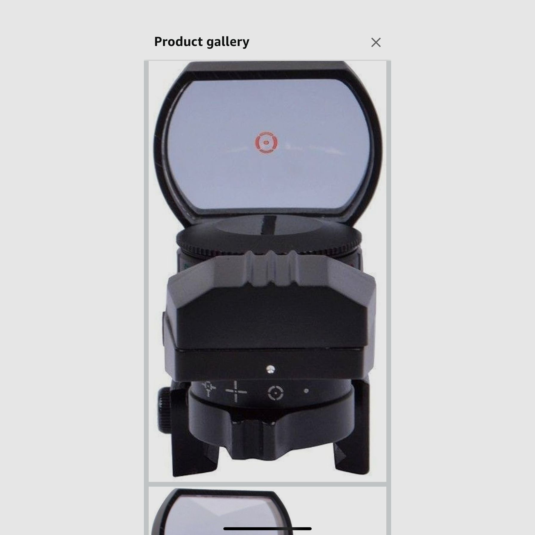 Roodpuntvizier, Roodpuntreflexvizier, Rood-Groen met tactische 4 kruisjes voor 20mm/22mm Weaver- of Picatinny-rails systemen