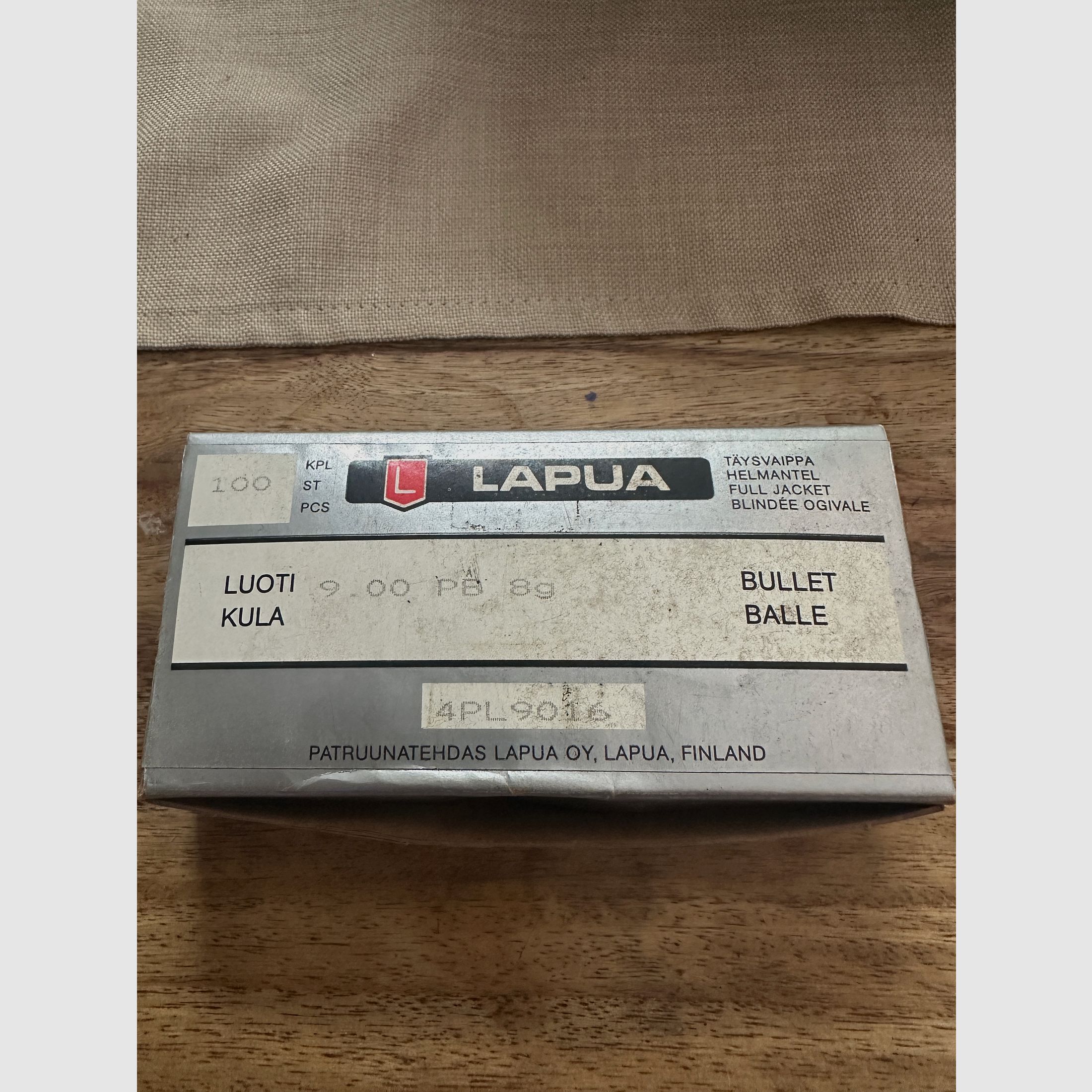 Lapua 9mm Geschosse 