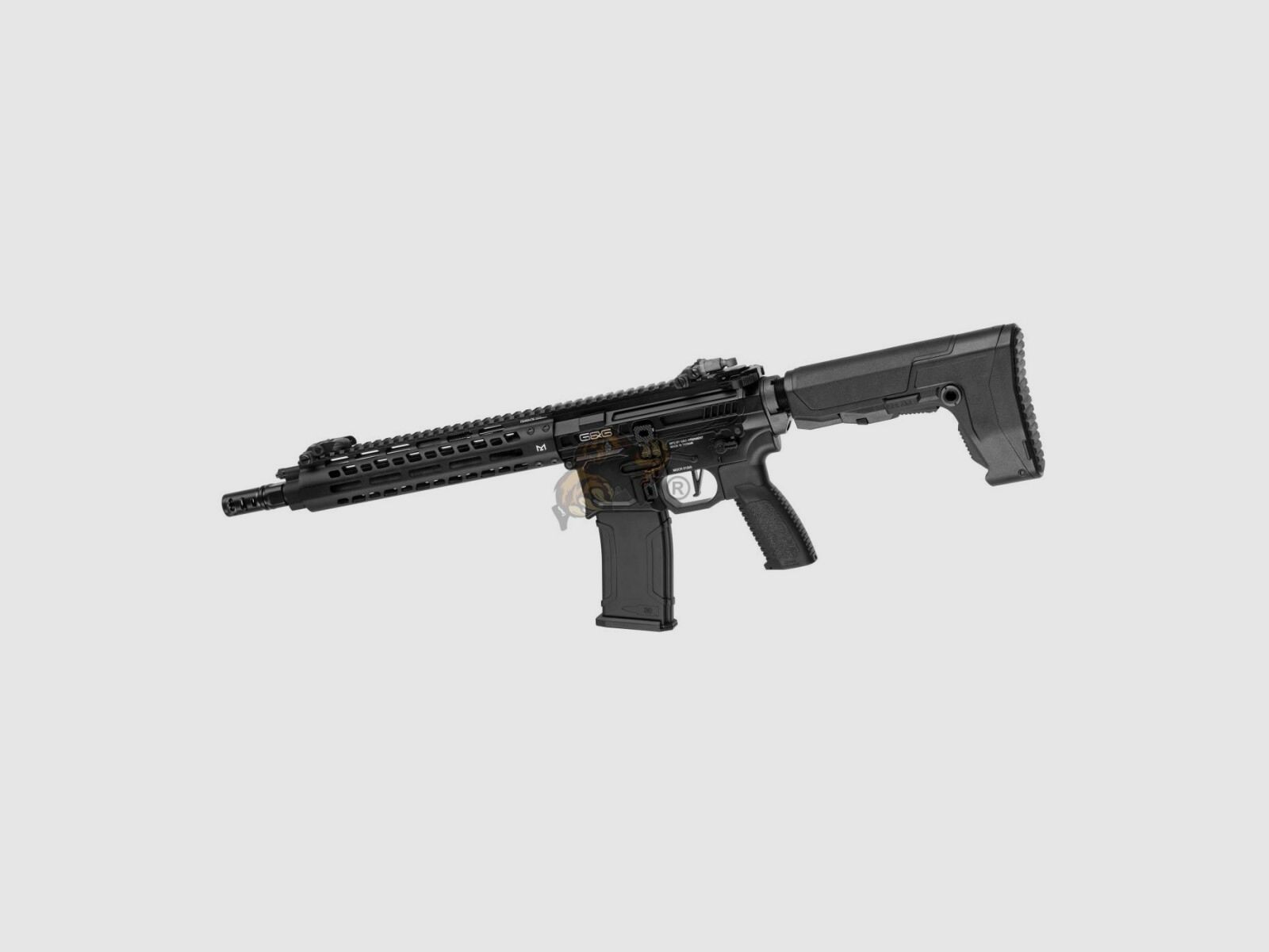 G&G MGCR 556 GBB w czarnym kolorze Airsoft wolny od 18