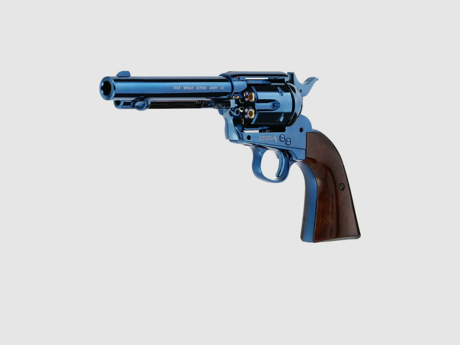 Superset Colt Single Action Army® 45 blue Co2-Revolver Kaliber 4,5 mm BB (P18)