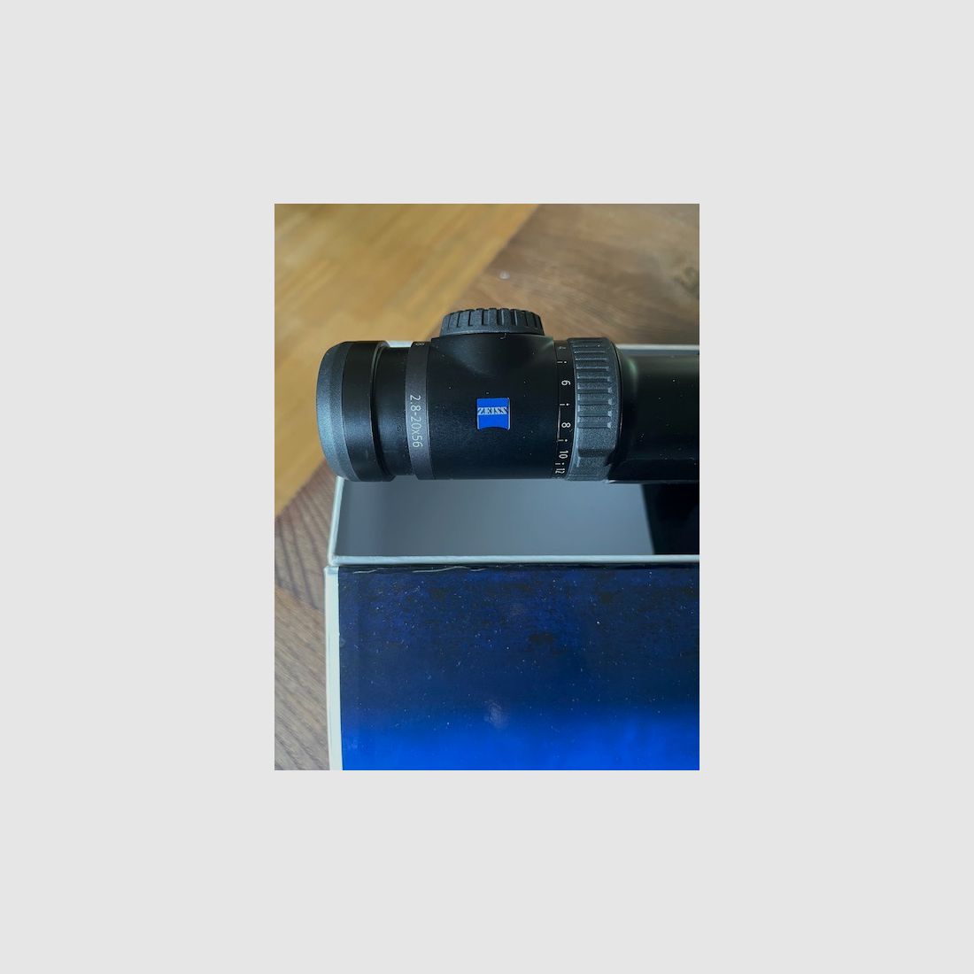 Zeiss V8 2,8-20x56,ASV, (LA60), Schiene  mit original Blaser Sattelmontage