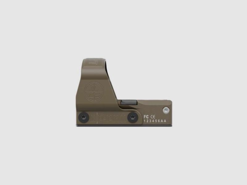 Leupold Delta Point Pro 2,5 MOA terra scura, compatibile con la visione notturna