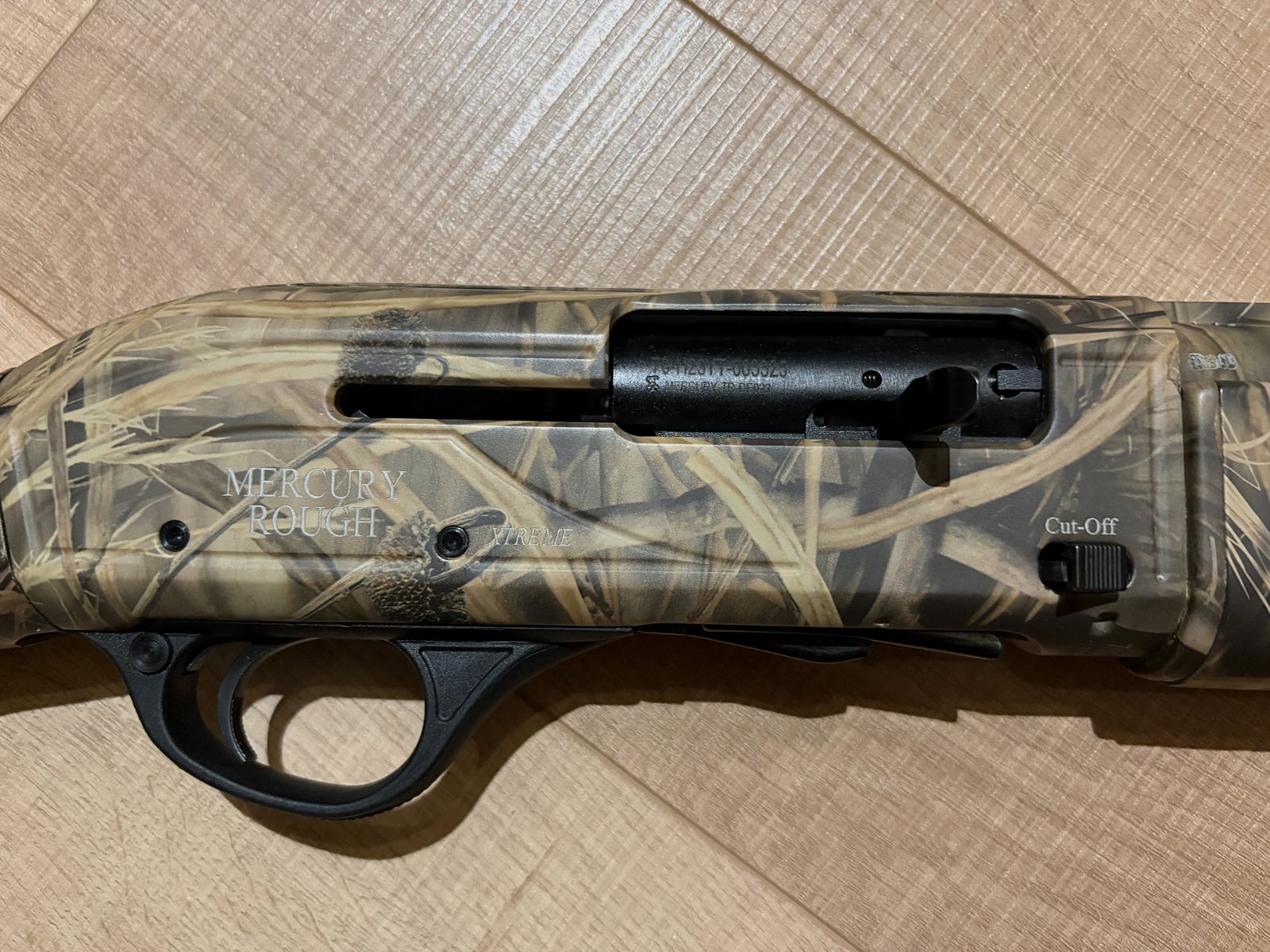 Mercury Jacht Zelfladende Shotgun Rough Camo Max-4 HD