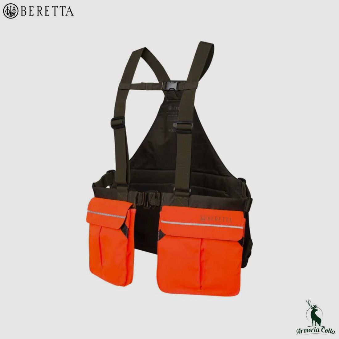 Beretta Trisacca Strap Evo Swamp Green Orange