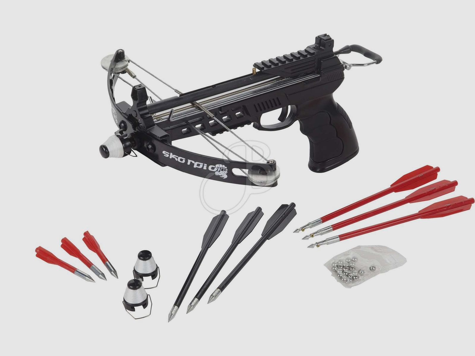 Skorpion Pistole Armbrust Kugeln/Darts, Bild 1 von 5