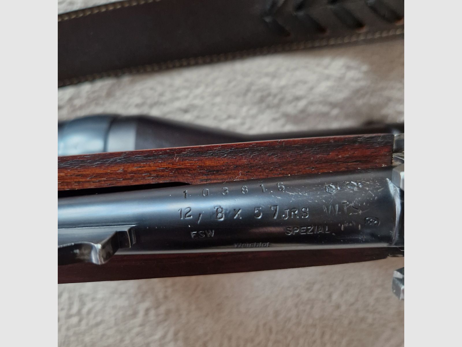 Kipplaufbockbücksflinte Merkel Suhl 8x57 IRS/ 12x70