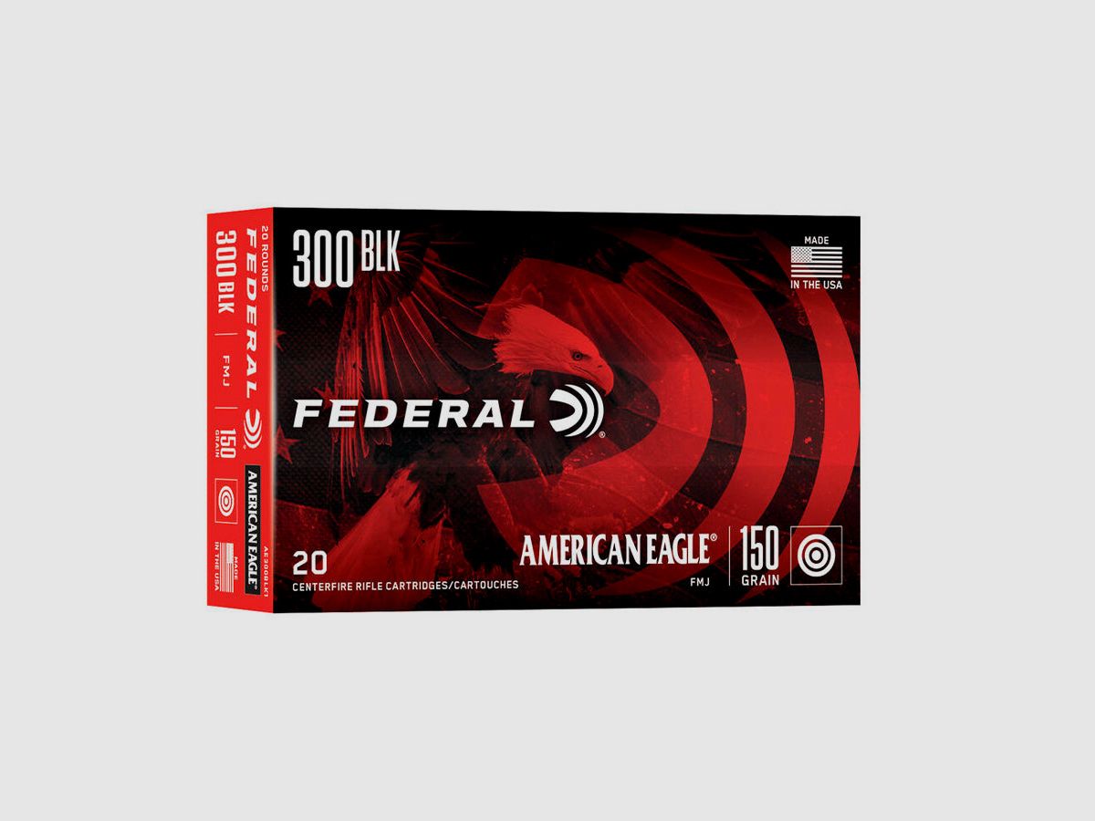 Büchsenmunition FEDERAL American Eagle - FMJ Geschoss, Bild 3 von 4