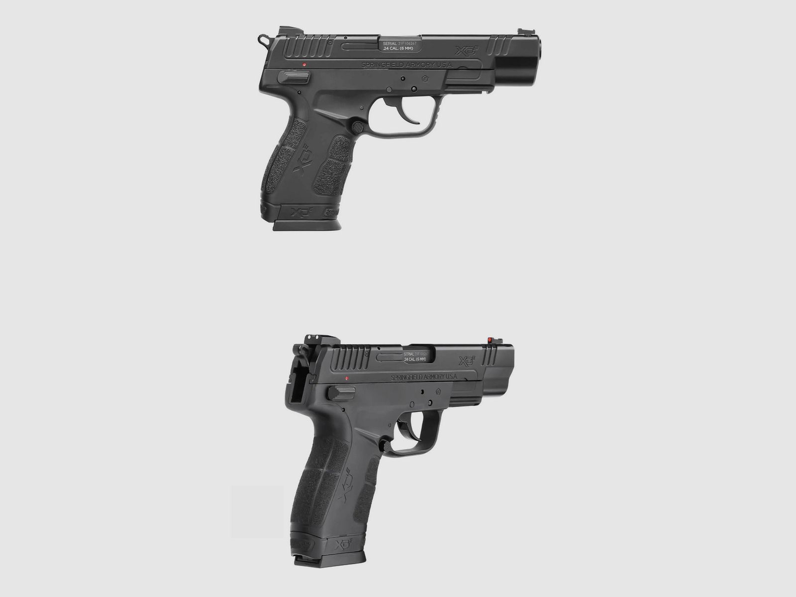 Springfield XDE 4.5", airsoft CO2 pistol, caliber 6mm BB