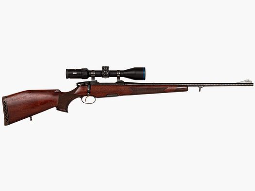 Steyr Mannlicher Luxus , ZF Meopta MeoHunter R5 3-15x50 SFP RD, Abs. 4C bel., .30-06Spring