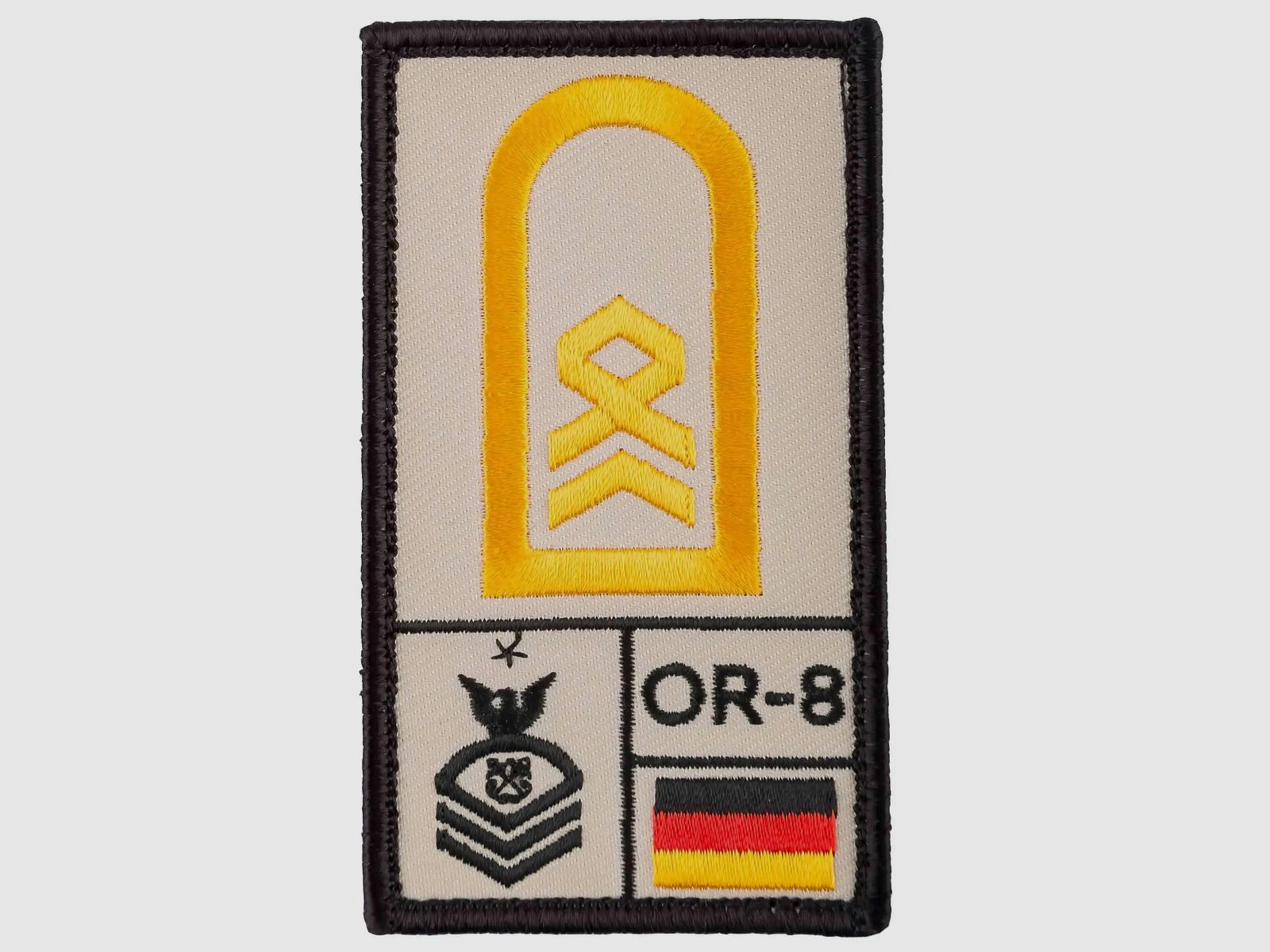 Café Viereck Rank Patch Stabsbootsmann