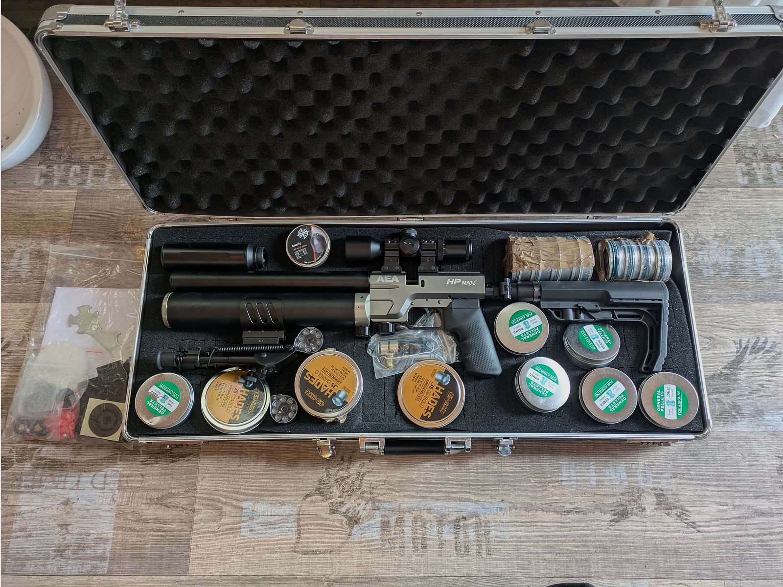 AEA HP Max MK1 mit viel Zubehör inkl. Kompressor 