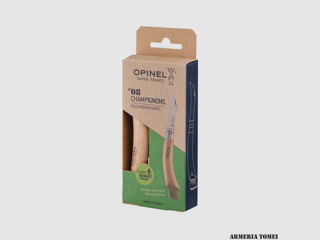 COLTELLO – OPINEL – N.8 CHAMPIGNONS (INOX), immagine 2 di 4