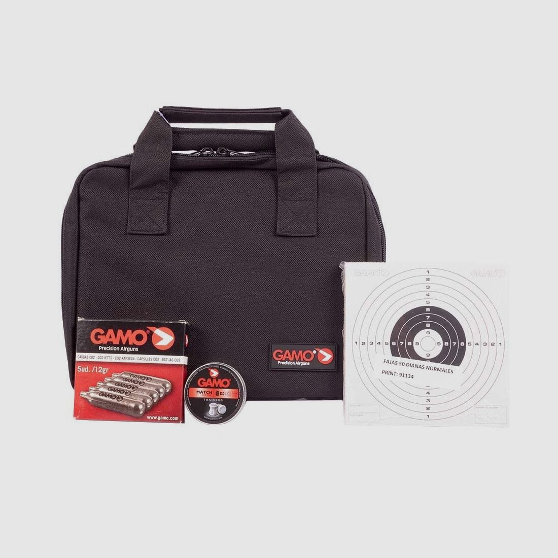 Gamo PR-776 Co2 Revolver 4.5mm Diabolo Set