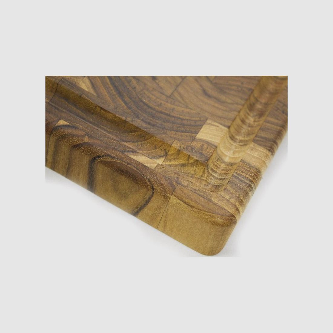 Schneidebrett Block Teak Holz endgrain Stolf supreme 58,5X38X3,2cm, Bild 2 von 3