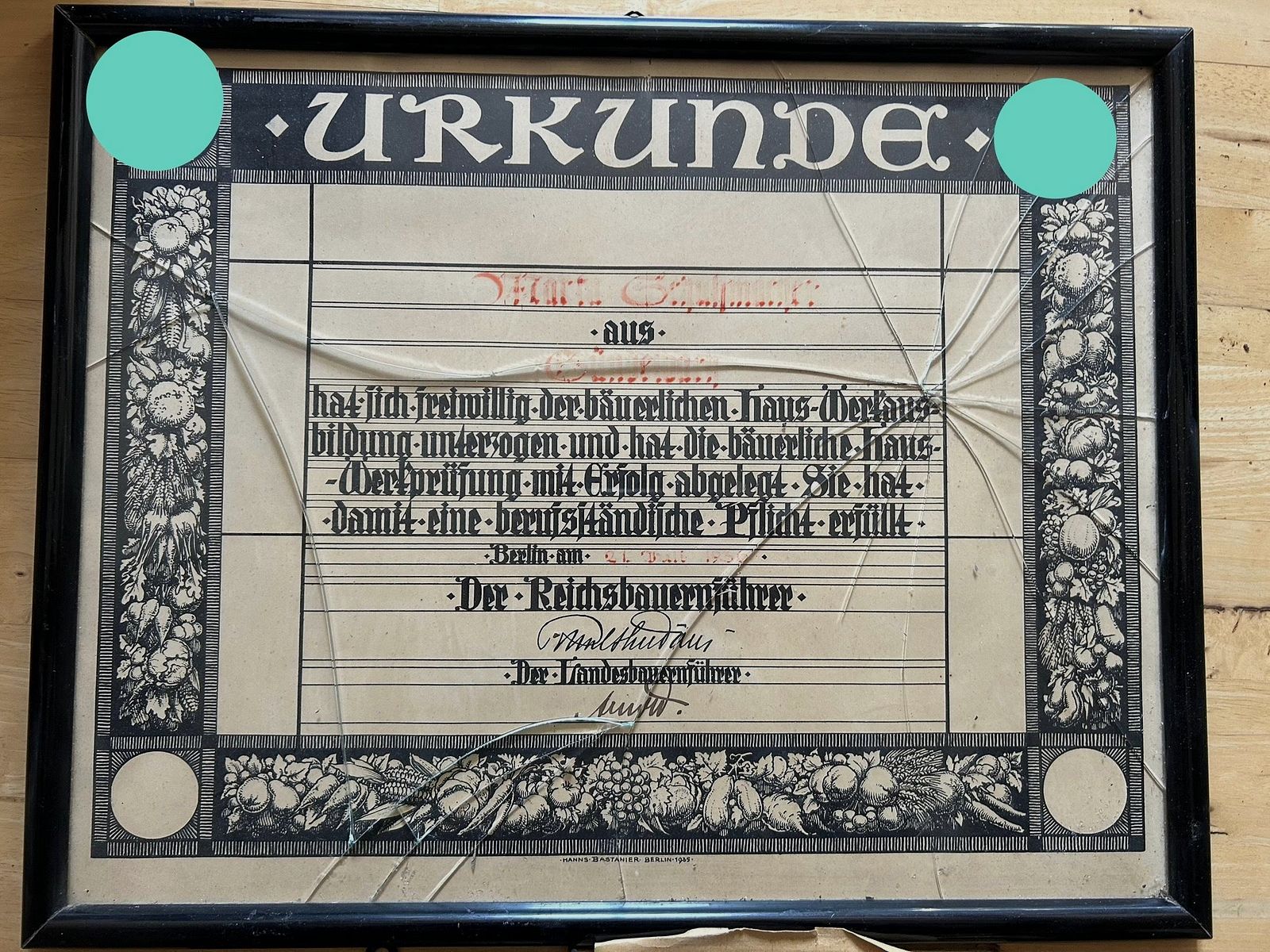 Convolut Première Guerre mondiale | Certificat | Image | Épinglette | Première Guerre mondiale | Seconde Guerre mondiale