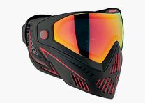 Masque de paintball thermique Dye I5 FIRE (rouge/noir)