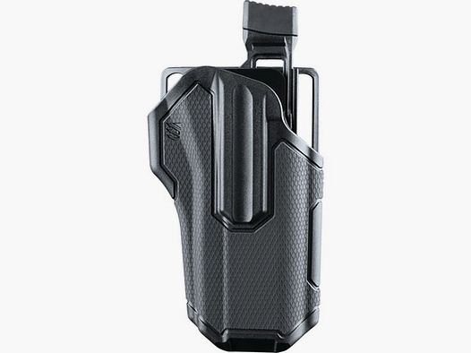 BLACKHAWK OMNIVORE MULTIFIT HOLSTER BLACKHAWK NON LIGHT BEARING RIGHT HAND, BLACK/TAN