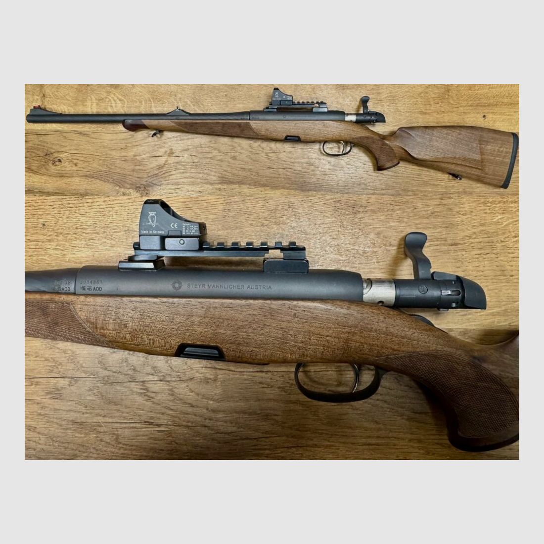 Steyr Mannlicher CL II Semi Weight con Docter Sight