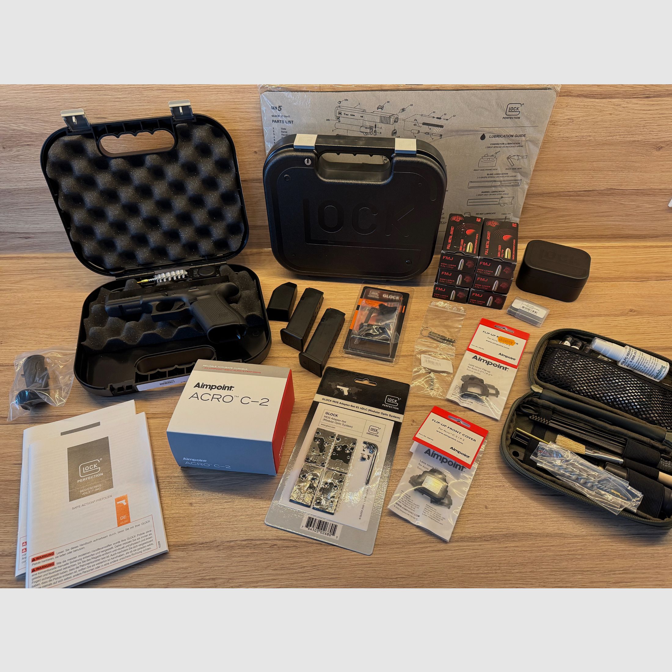 Glock 17 Gen.5 MOS con Aimpoint ACRO C2, Performance Trigger