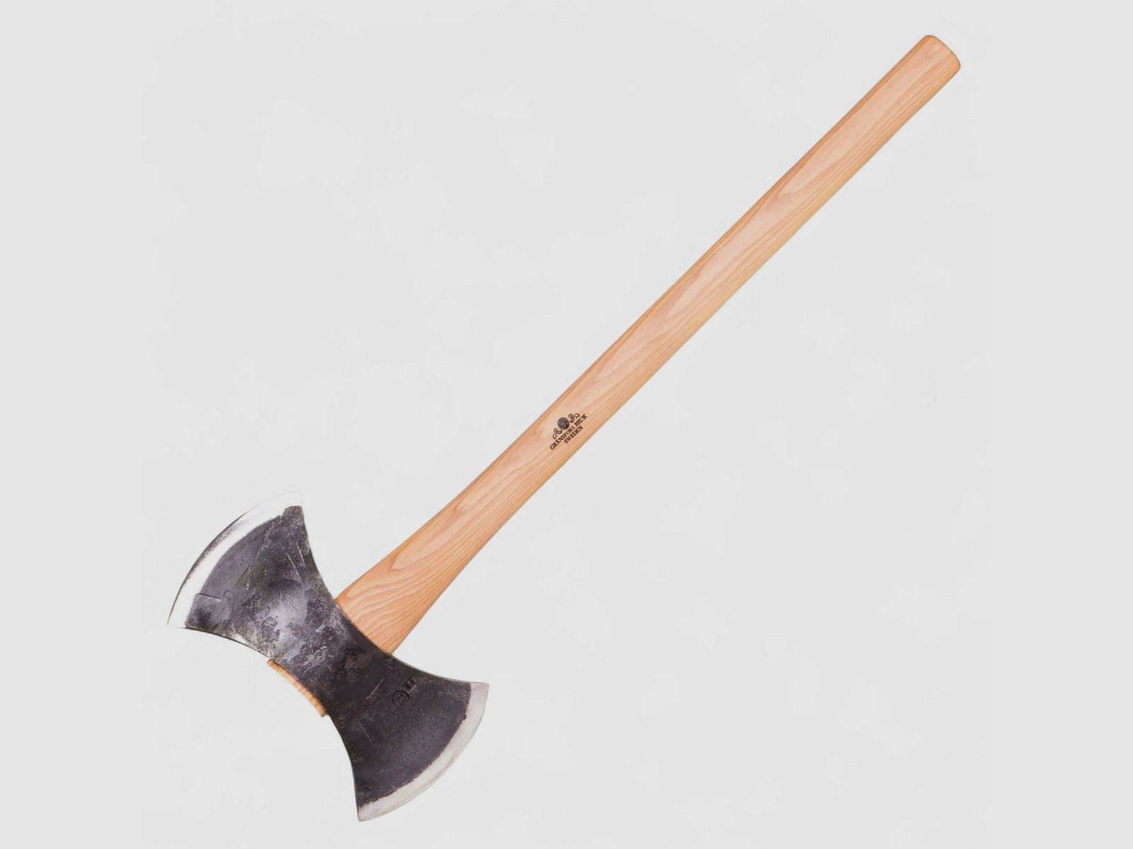 Gränsfors Throwing Axe – hand-forged double-edged