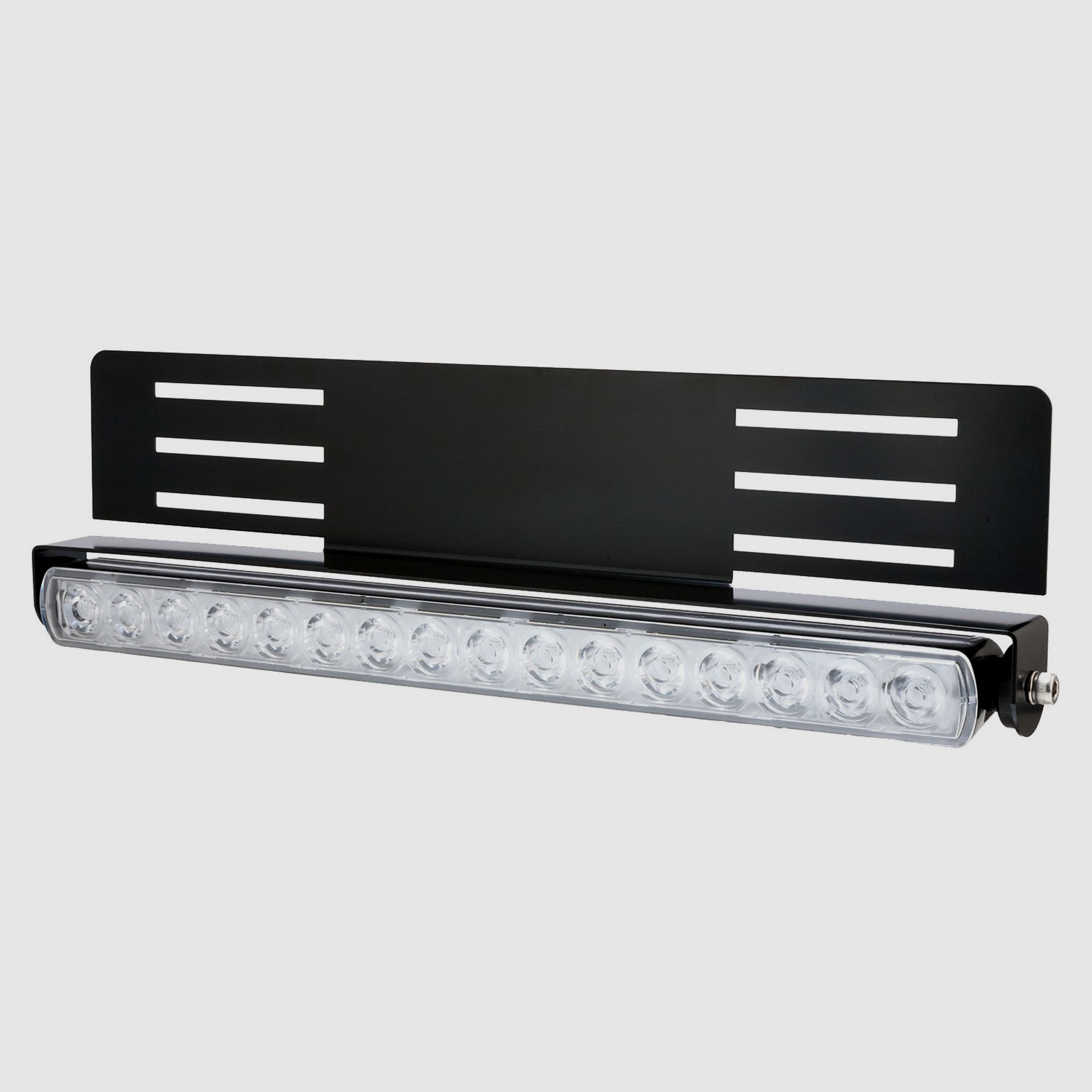 Support de plaque d'immatriculation Blixtra pour bandes lumineuses