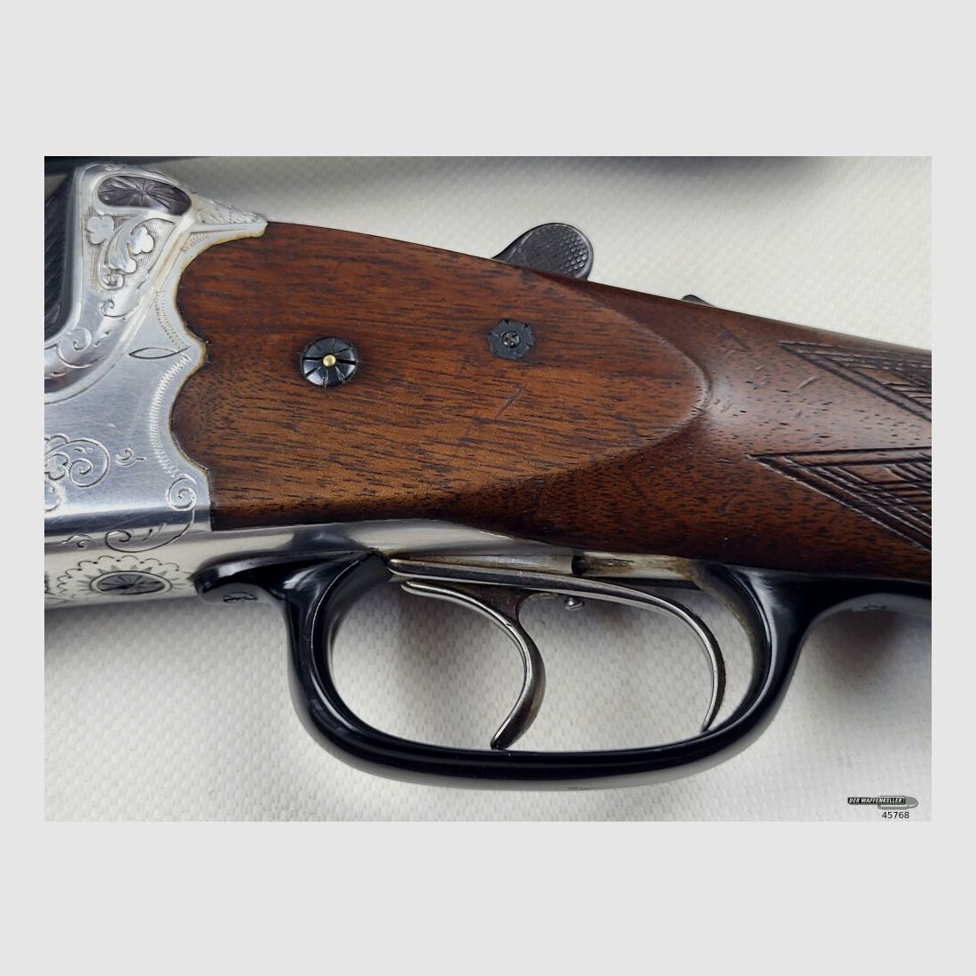 Heym double-barreled rifle