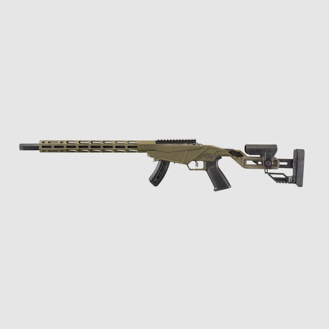 Ruger Precision Rimfire Cerakote green