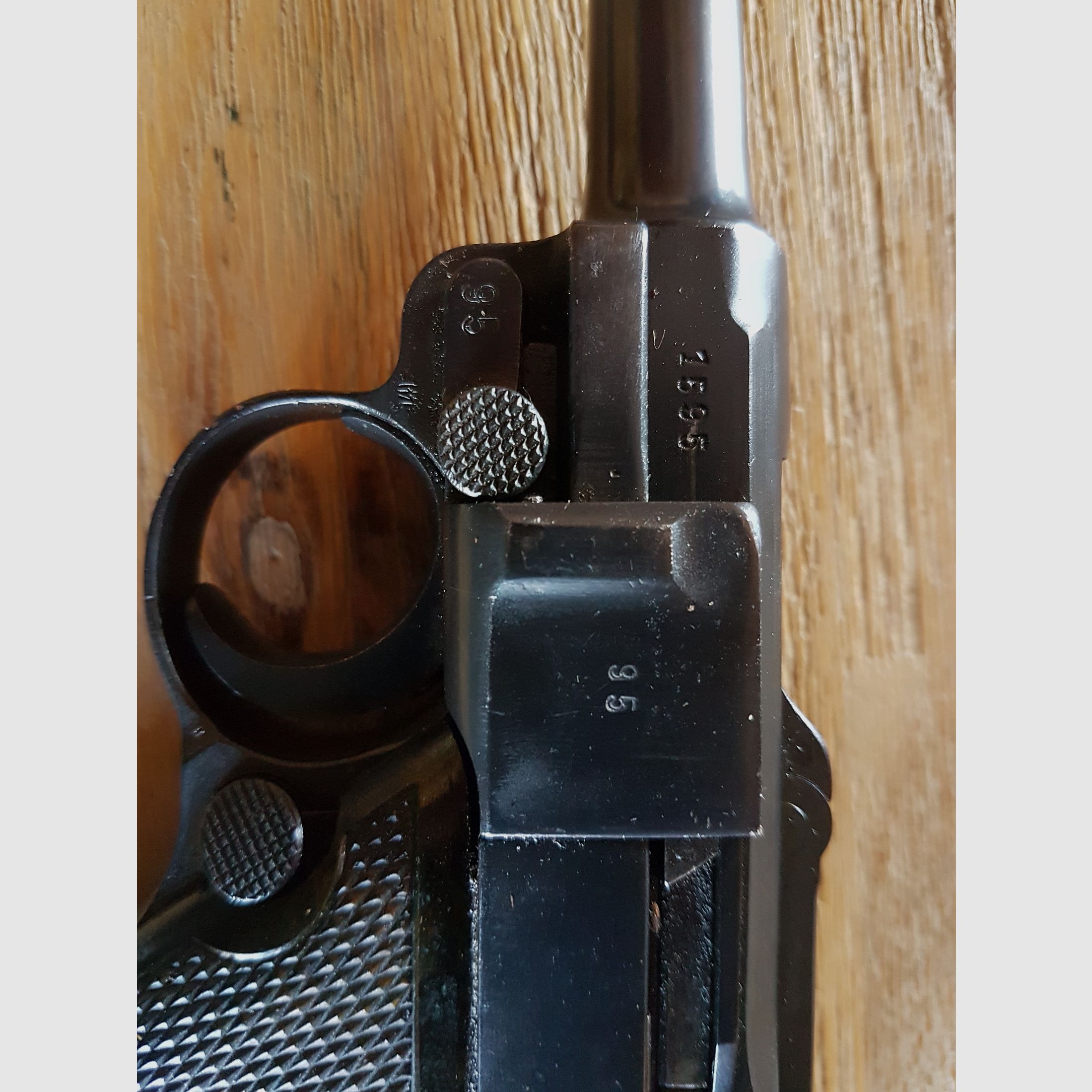 Selbstladepistole P08 VoPo 08 Polizeipistole Kaliber 9mm Luger nummerngleich Top Zustand!!