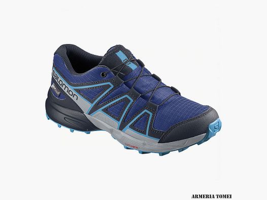 SALOMON – KID – SPEEDCROSS CSWP J Surf The Web / Navy Blazer / Ethereal Blue