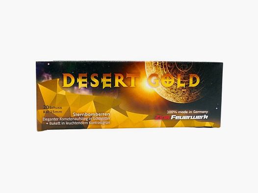 ESC Desert Gold 20 Schuss Signalmunition