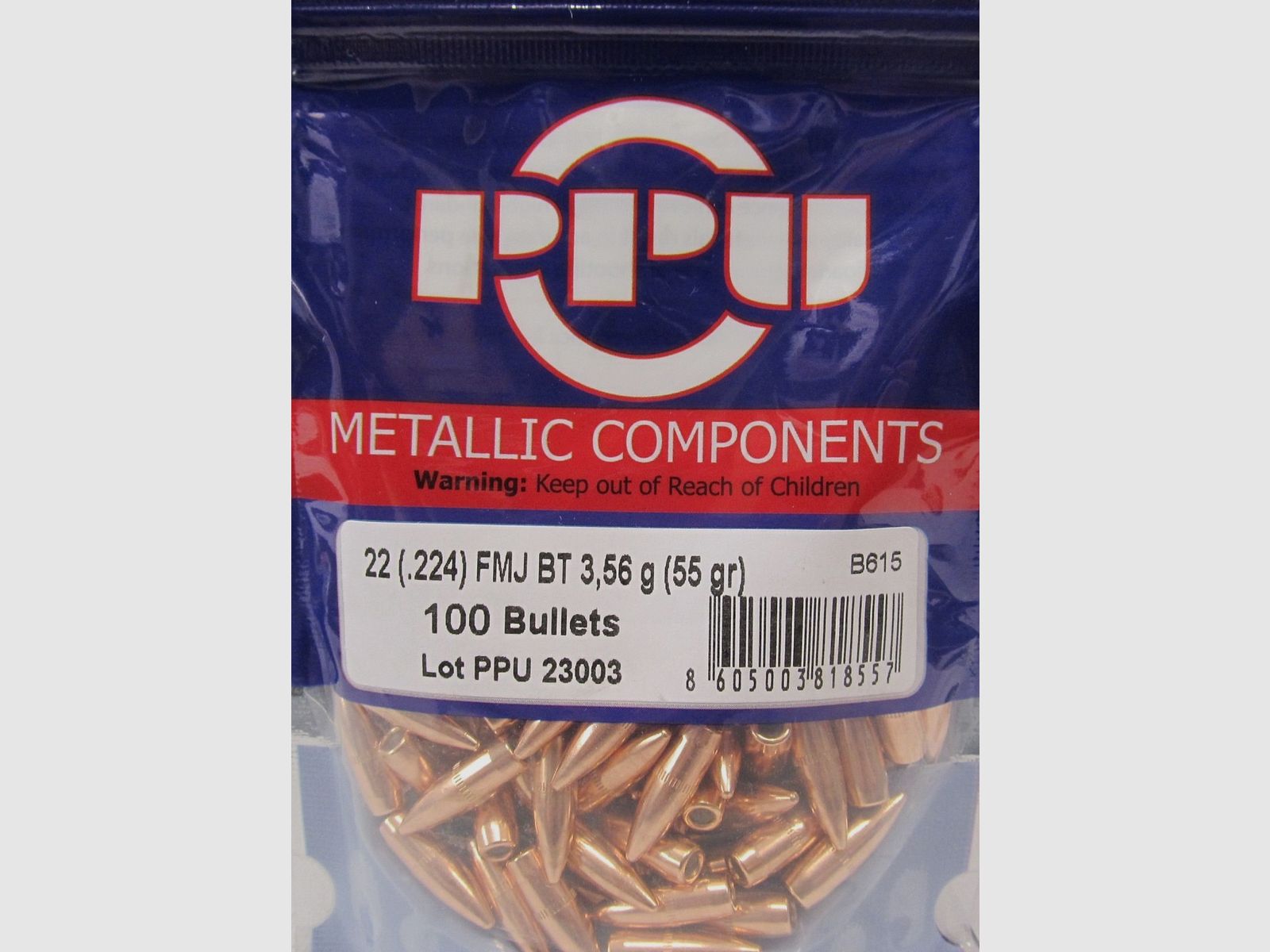 PRVI PALLE BLIND FMJBT 223 55GR