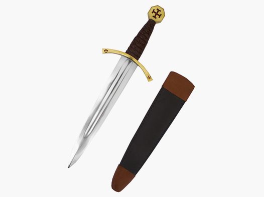 Templerdolch mit Lederscheide