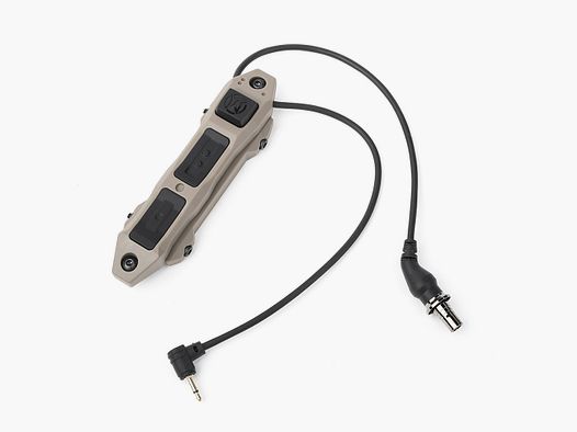 Kabelschalter mit 3 Tasten SF-Stecker und 2,5mm TAN