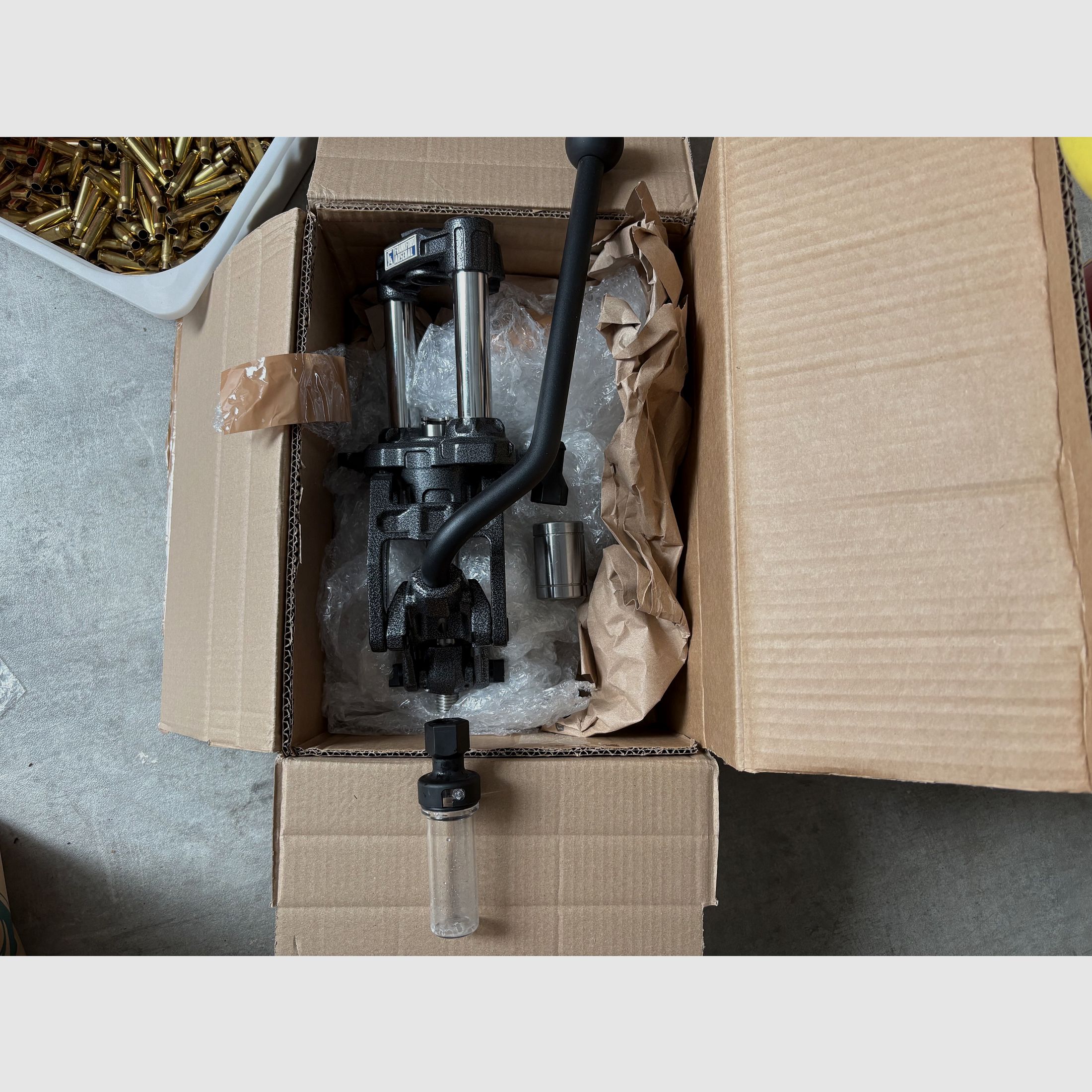 Frankford Arsenal F1 press with plain bearing